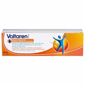 Voltaren Emulgel Back & Muscle Pain Relief Gel 1.16% Diclofenac Diethylamine, 50g